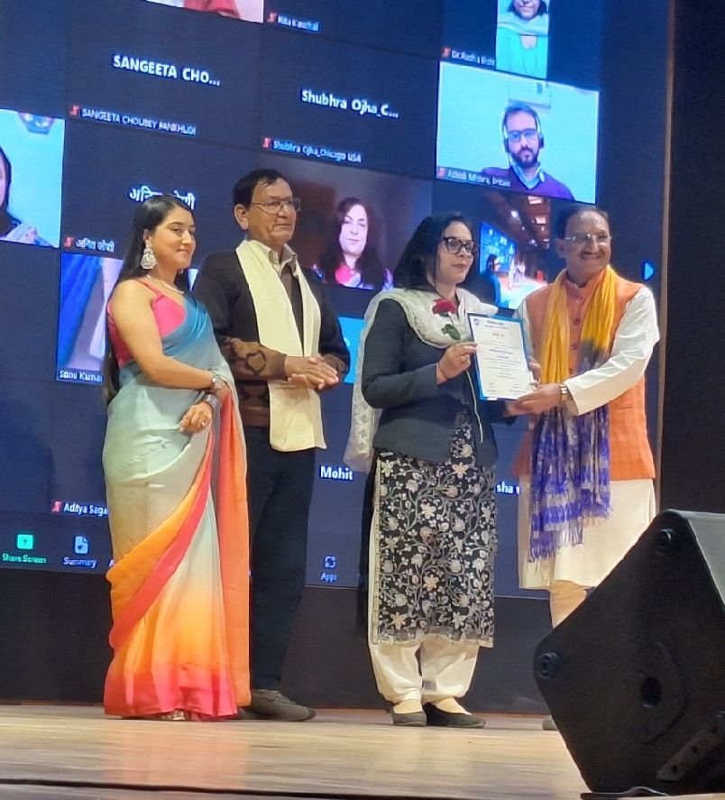 Felicitation of Dr. Saumyata Pandey with her book